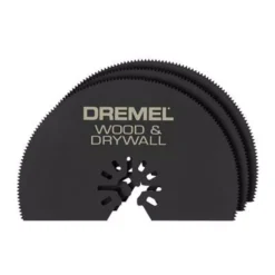 Oscillating Tool Attachments Dremel Multi-Max 3 In. Universal Oscillating Tool Wood And Drywall Saw Blade (3-Pack)