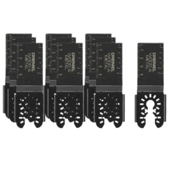 Oscillating Tool Attachments Dremel Multi-Max 1-5/8 In. Oscillating Tool Flush Cut Blade For Wood And Metal (10-Pack)
