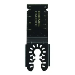 Oscillating Tool Attachments Dremel Multi-Max 1-5/8 In. Oscillating Tool Universal Carbide Flush Cut Blade For Wood, Metal, And Cement