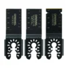 Oscillating Tool Attachments Dremel Multi-Max 1-1/4 In. Oscillating Tool Universal Flush Cut Blade Variety Pack For Wood, Metal, Tile And Cement (3-Piece)