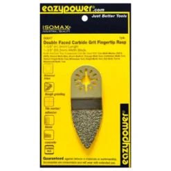 Oscillating Tool Attachments Eazypower 35 Mm/1-3/8 In. Oscillating Double Faced Carbide Grit Fingertip Rasp