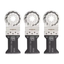 Oscillating Tool Attachments FEIN 1-3/8 In. E-Cut Precision Bi-Metal Saw Blade (3-Pack)