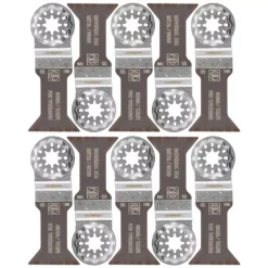 Oscillating Tool Attachments FEIN 1-3/4 In. StarLock-E-Cut Long Life Hybrid Blade (10-Pack)