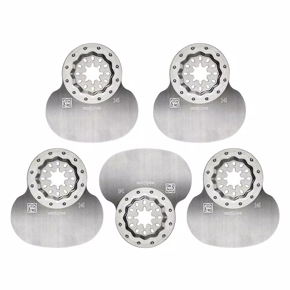 Oscillating Tool Attachments FEIN Cutter Blade Mushroom Shaped Starlock (5 Pack) 1 Oscillating Tool Attachments FEIN Cutter Blade Mushroom Shaped Starlock (5 Pack)