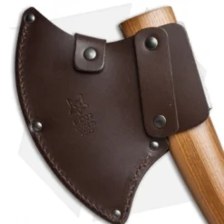 Fox Knives Trekking Axe Dark Sassafrass Wood Handle 682M -Hand Tools Shop fox fixed knife scout 682m sheath cm