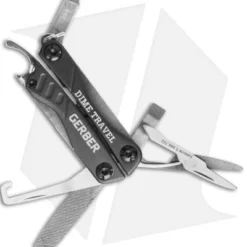 Gerber Dime Travel Multi-Tool Gray 30-001079 -Hand Tools Shop gerber dime travel multi tool grey 33 010062 side cm