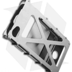 CRKT INoxCase 2 Stainless Steel IPhone 4/4S Case (Silver) INOX4S2 -Hand Tools Shop inox phone case inox4s2 back