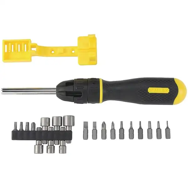 STANLEY® Multi-bit Screwdriver Set, 20-piece 1 STANLEY® Multi-bit Screwdriver Set, 20-piece