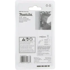 Oscillating Tool Attachments Makita 3-1/4 In. Starlock Round Saw Blade (BiM-TiN), 18TPI -Hand Tools Shop makita oscillating tool attachments b 67125 4f 1000
