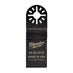 Oscillating Tool Attachments Milwaukee 1-1/4 In. Steel Hard Point Oscillating Multi-Tool Blade