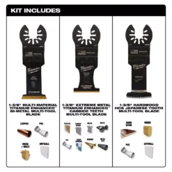 Oscillating Tool Attachments Milwaukee Oscillating Metal/Wood Cutting Multi-Tool Blade Kit (3-Piece) -Hand Tools Shop milwaukee oscillating tool attachments 49 10 9001 40 1000