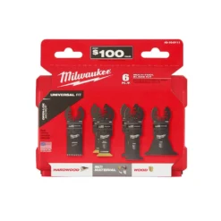 Oscillating Tool Attachments Milwaukee Oscillating Multi-Tool Blade Kit (6-Piece) -Hand Tools Shop milwaukee oscillating tool attachments 49 10 9111 4f 1000