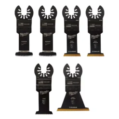 Oscillating Tool Attachments Milwaukee Oscillating Multi-Tool Blade Kit (6-Piece)