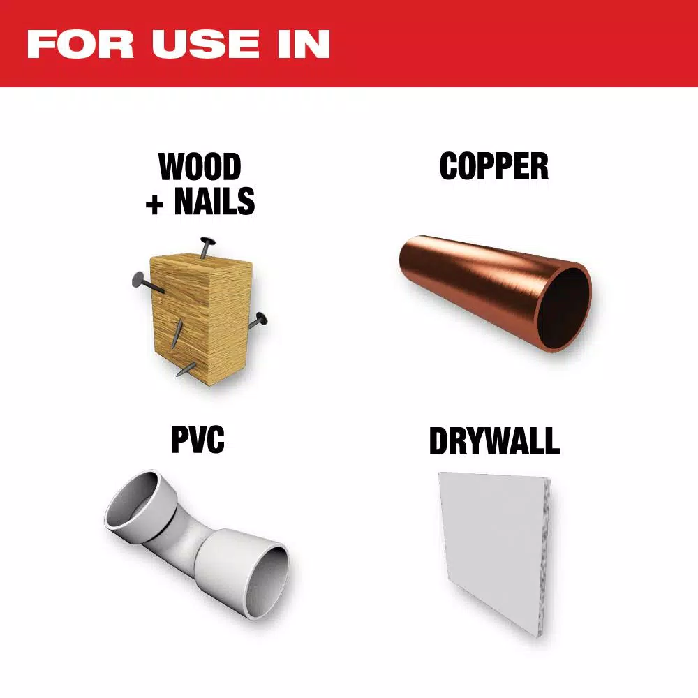 Oscillating Tool Attachments Milwaukee 1-3/8 In. Titanium Bi-Metal Universal Fit Wood And Metal Cutting Oscillating Multi-Tool Blade (1-Pack) 2 Oscillating Tool Attachments Milwaukee 1-3/8 In. Titanium Bi-Metal Universal Fit Wood And Metal Cutting Oscillating Multi-Tool Blade (1-Pack) - Image 2