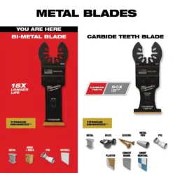 Oscillating Tool Attachments Milwaukee 1-1/8 In. Titanium Bi-Metal Universal Fit Wood And Metal Cutting Oscillating Multi-Tool Blade (10-Pack) 14 Oscillating Tool Attachments Milwaukee 1-1/8 In. Titanium Bi-Metal Universal Fit Wood And Metal Cutting Oscillating Multi-Tool Blade (10-Pack) -Hand Tools Shop milwaukee oscillating tool attachments 49 25 1259 1d 1000