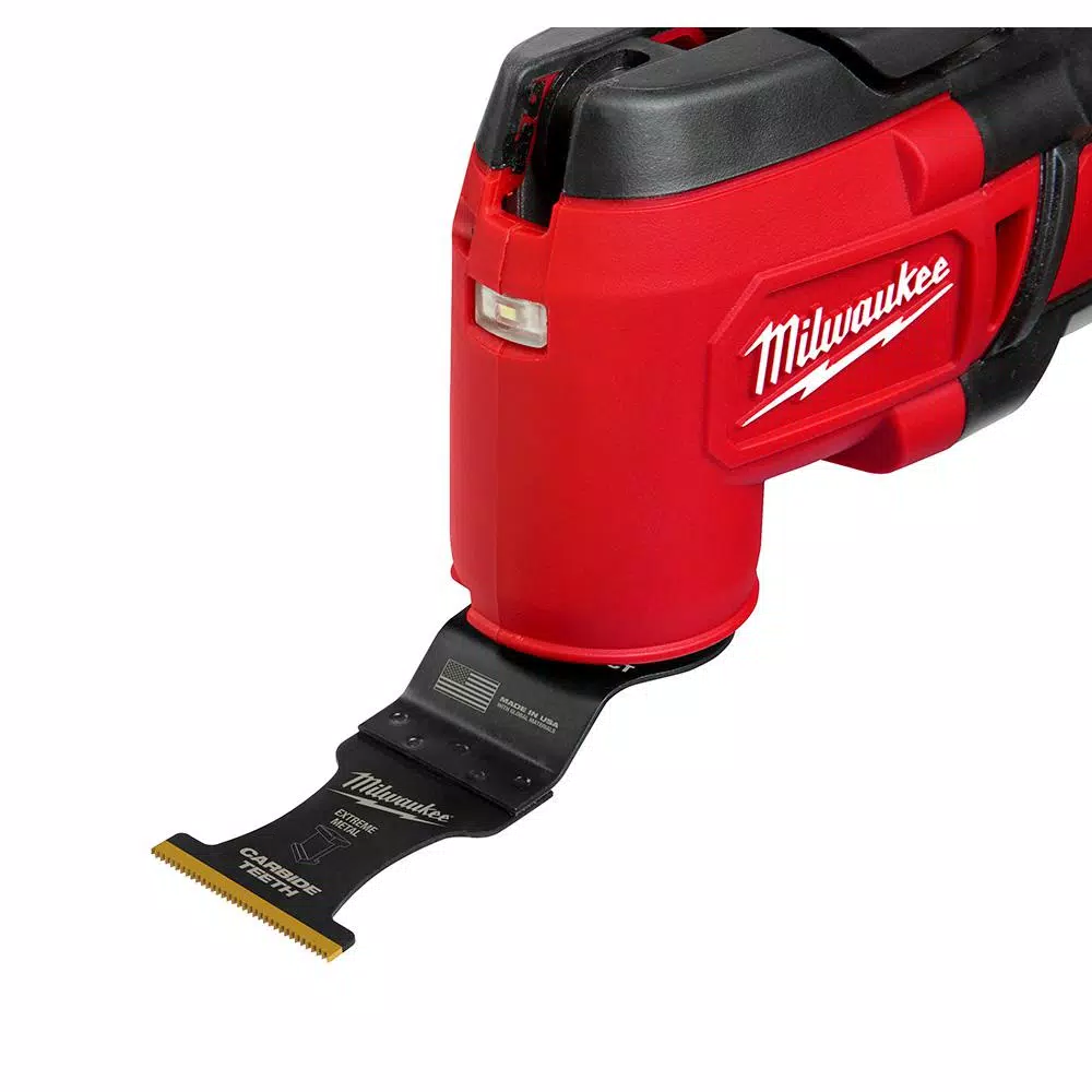 Oscillating Tool Attachments Milwaukee 1-3/8 In. Carbide Universal Fit Extreme Metal Cutting Oscillating Multi-Tool Blade (1-Pack) 7 Oscillating Tool Attachments Milwaukee 1-3/8 In. Carbide Universal Fit Extreme Metal Cutting Oscillating Multi-Tool Blade (1-Pack) - Image 7