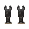 Oscillating Tool Attachments Milwaukee 1-3/8 In. Carbide Universal Fit Extreme Wood/Metal Cutting Oscillating Multi-Tool Blade (2-Pack)