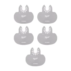 Oscillating Tool Attachments Milwaukee Stainless Steel Flexible Mushroom Shaped Putty And Caulk Cutter Oscillating Multi-Tool Blade (5-Piece) -Hand Tools Shop milwaukee oscillating tool attachments 49 25 2222 1d 1000