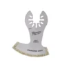 Oscillating Tool Attachments Milwaukee 2-1/2 In. Stainless Steel Universal Fit Diamond Grit Segment Boot Oscillating Multi-Tool Blade (1-Piece)