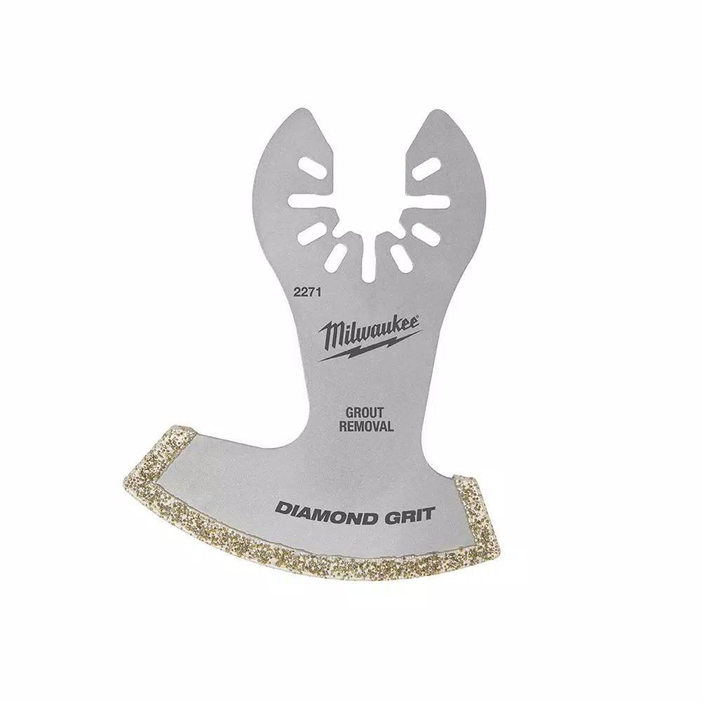 Oscillating Tool Attachments Milwaukee 2-1/2 In. Stainless Steel Universal Fit Diamond Grit Segment Boot Oscillating Multi-Tool Blade (1-Piece) 1 Oscillating Tool Attachments Milwaukee 2-1/2 In. Stainless Steel Universal Fit Diamond Grit Segment Boot Oscillating Multi-Tool Blade (1-Piece)