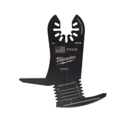 Oscillating Tool Attachments Milwaukee 5-in-1 Bi-Metal Universal Fit Drywall Cutting Oscillating Multi-Tool Blade (1-Piece)