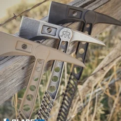 Red Rock RifleWorks Monolithic Tomahawk Axe W/ Sheath (FDE Cerakote) MT-1-FDEC -Hand Tools Shop red rock rifleworks monolithic tomahawk axe dl 1