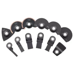 Oscillating Tool Attachments RIDGID JobMax Oscillating Multi-Tool Blade Accessory Kit (14-Piece)