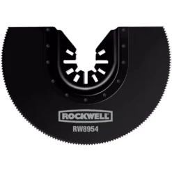 Oscillating Tool Attachments Rockwell 4 In. Extended Life Semicircle Saw Blade