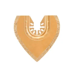 Oscillating Tool Attachments Rockwell 3-1/8 In. Carbide Grit Semicircle Grout Removal And Rasp