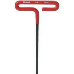 Eklind® Individual Cushion Grip Hex T-Keys, T-Handle, 5/32" 6"