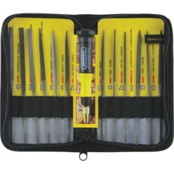 General Tools General® Tools 12 Pieces Swiss Pattern Needle File Set, 5-1/2"