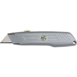 Stanley® Interlock® Retractable Utility Knives, Straight Edged Steel Blade