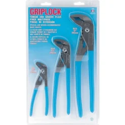 Channellock® Griplock® 3 Pieces Tongue And Groove Hex Jaw Plier Set