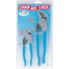 Channellock® 2 Pieces Tongue And Groove Straight Jaw Plier Set