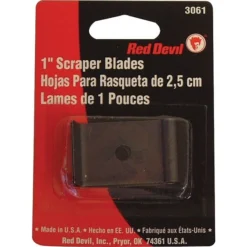 Red Devil® Single Edge Scraper Blade, 1"