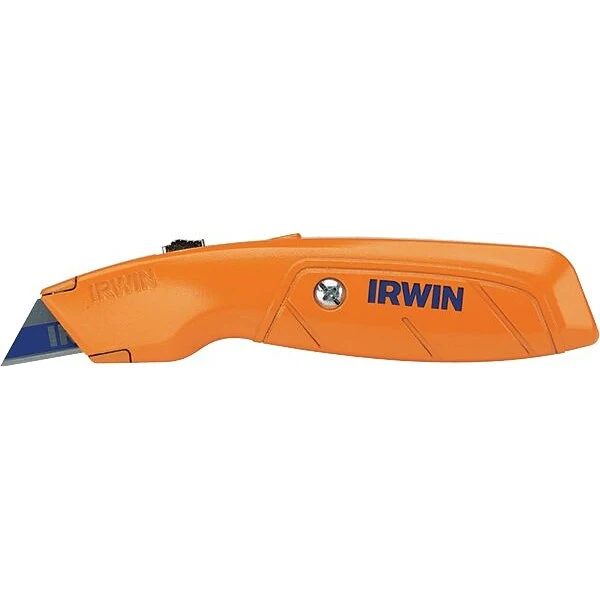 Irwin® Hi- Vis Retractable Utility Knife, Orange 1 Irwin® Hi- Vis Retractable Utility Knife, Orange