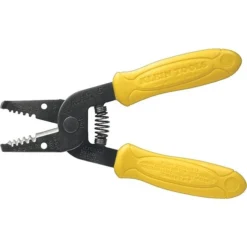 Klein Tools Wire Strippers, Yellow, 10 AWG [Min], 20 AWG [Max], 6-1/4"