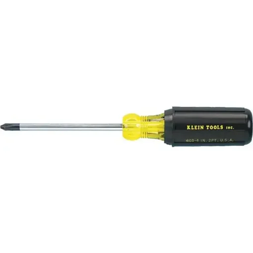 Klein Tools® Profilated® #2 Phillips-Tip Cushion Grip Screwdriver (409-603-4) -Hand Tools Shop s0482726 s7