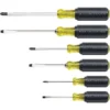 Klein Tools Cushion-Grip Screwdriver Set, 6 Piece