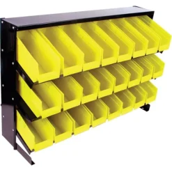 Trademark Global Trademark Tools™ 24 Bin Parts Storage Rack Tray, 32 1/8" L X 11 5/8" W