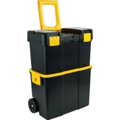 Trademark Global Trademark Tools™ Stackable Mobile Tool Box With Wheel, 10" L X 17 7/8" W X 24 1/8" H
