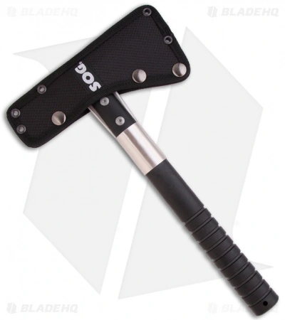 SOG FastHawk Satin Tactical Tomahawk Axe W/ Nylon Sheath F06P-N 2 SOG FastHawk Satin Tactical Tomahawk Axe W/ Nylon Sheath F06P-N - Image 2