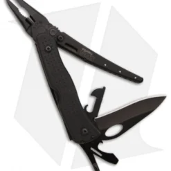 SOG PowerDuo Black Multi-Tool (2.9" Black Plain) PD02-N