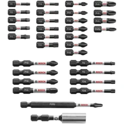 Bosch SBID32 32-Piece Impact Tough Screwdriving Bit Set (BOSCSBID32)