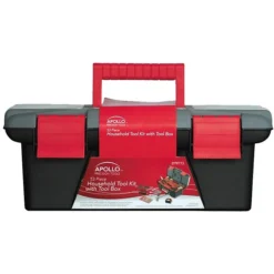 Apollo Tools Household Tool Kit With Tool Box, 53 Piece (DT9773)